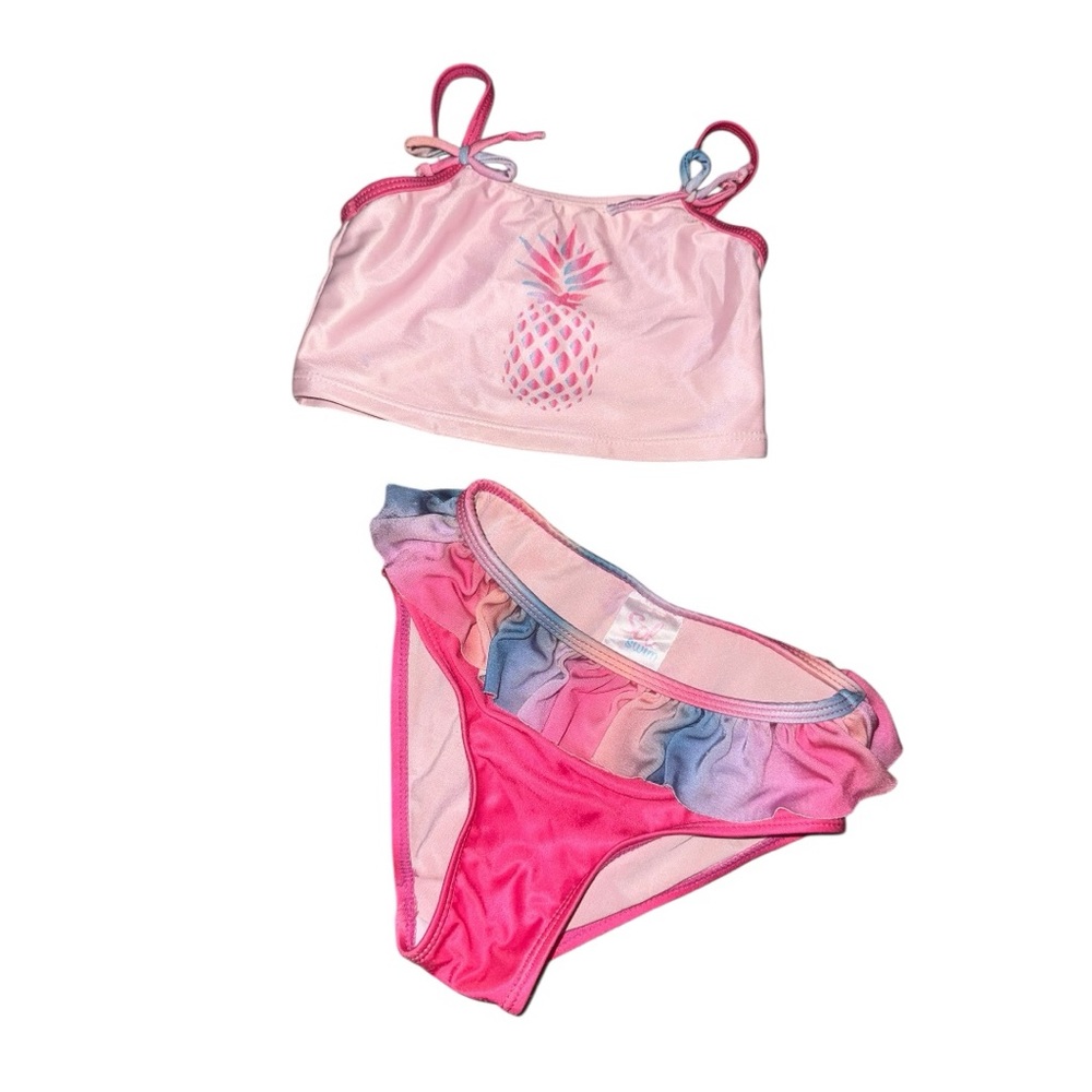 LIKE NEW Sol SWIM Multicolor Bikini Set